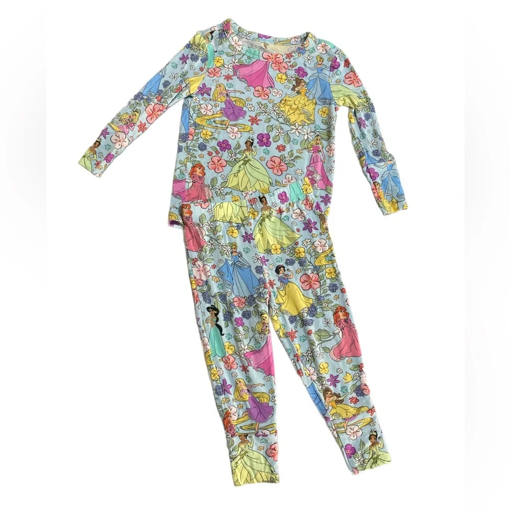 Posh Peanut Disney Princesses 2-piece 6-12M Pajamas‎